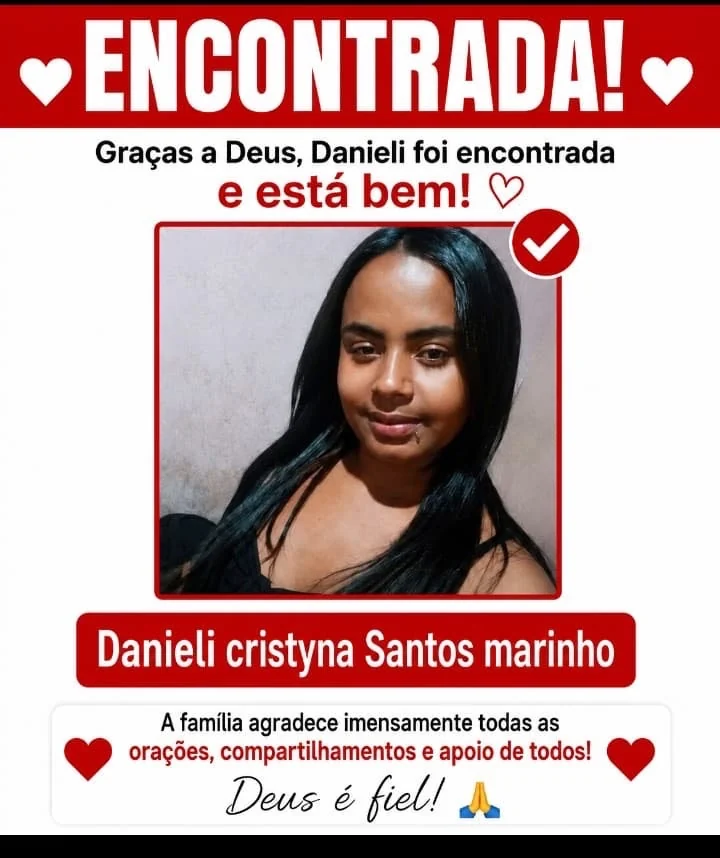 Moradora de Prudente de Morais é encontrada após desaparecimento
