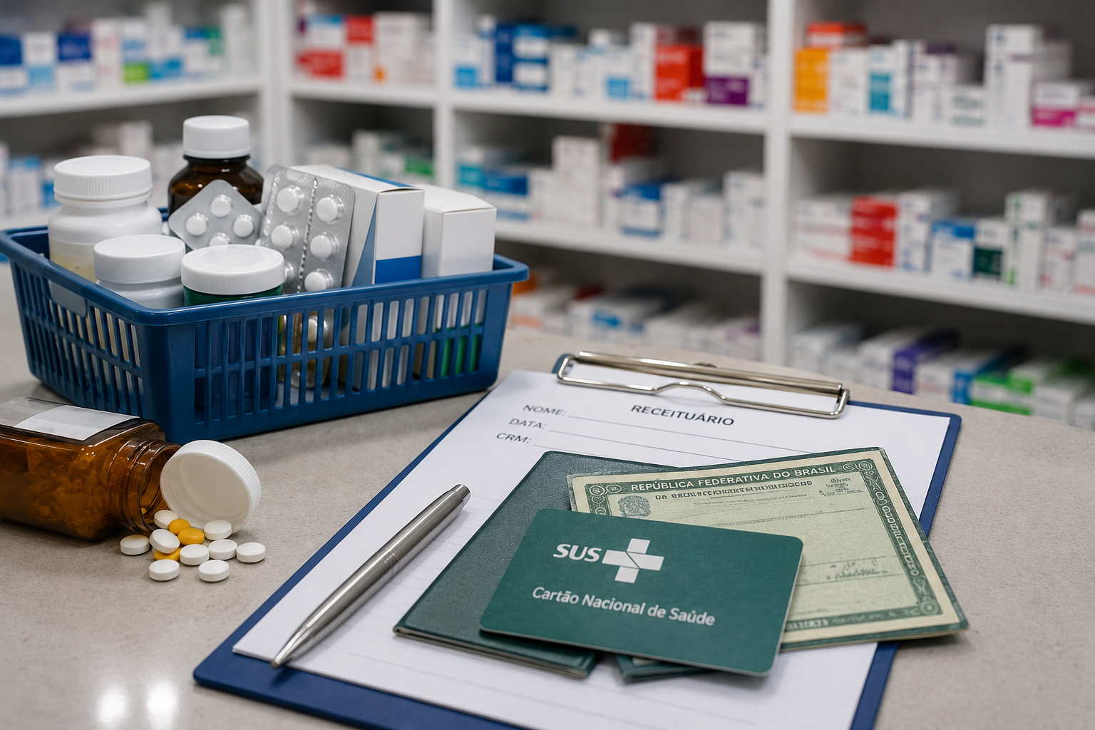 Prefeitura reforça documentos obrigatórios para retirada de medicamentos na Farmácia Municipal de Pedro Leopoldo