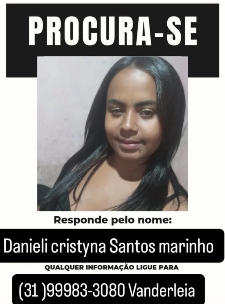 Jovem de 27 anos está desaparecida em Prudente de Moraes; família pede ajuda para encontrá-la