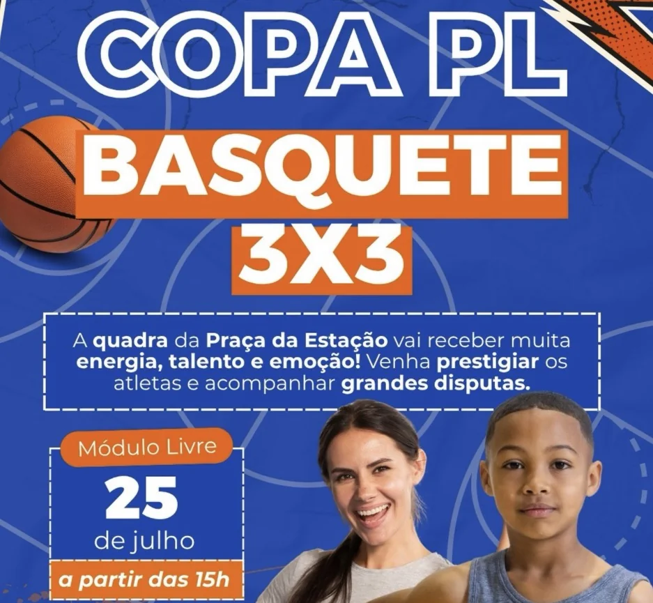 Copa PL de Basquete 3×3 movimenta Praça da Estação neste sábado