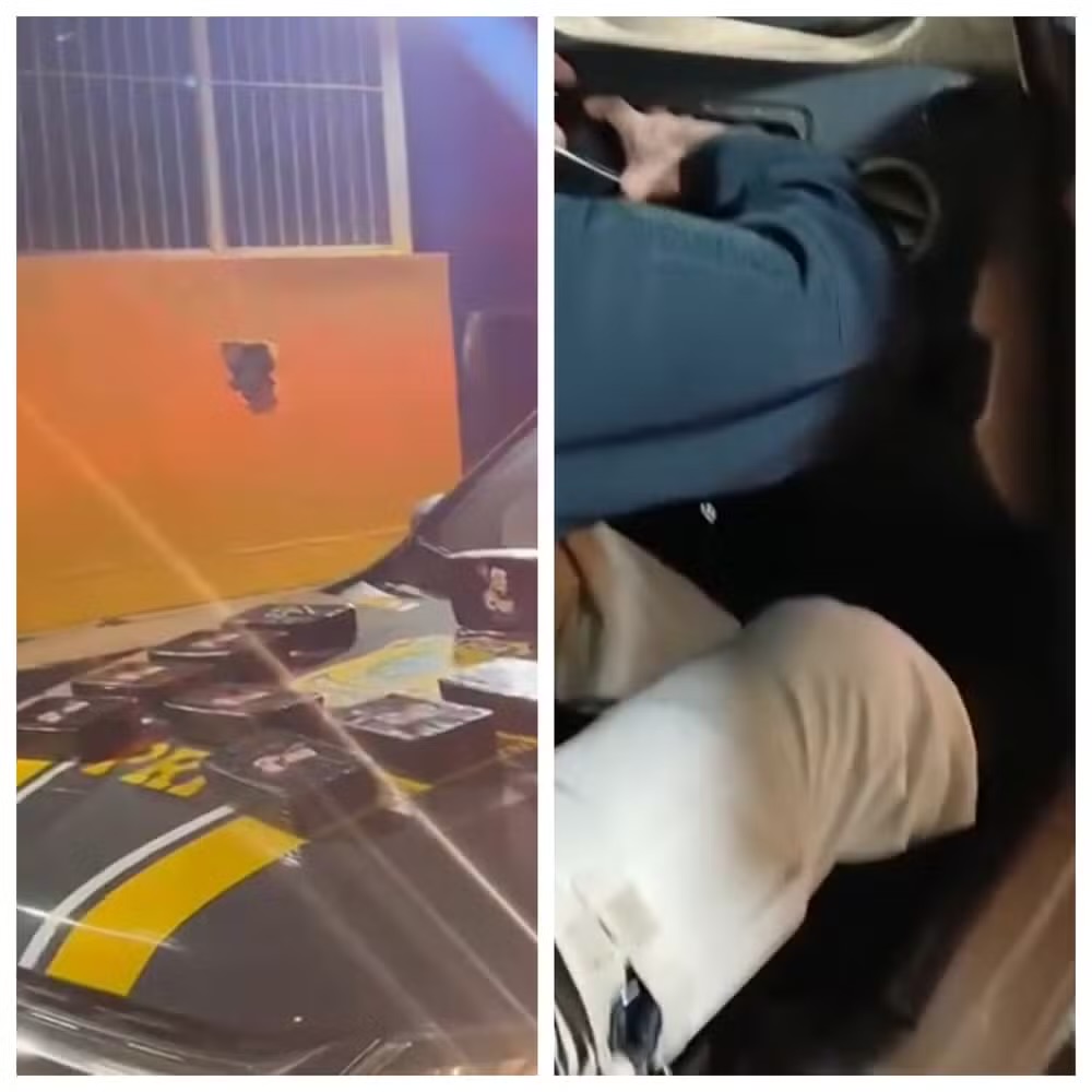PRF apreende 10,5 kg de pasta base de cocaína escondidos em carro na BR-262