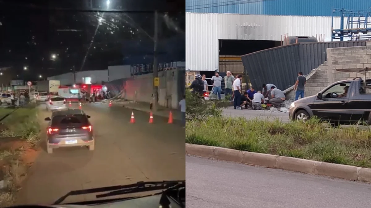 Queda de muro em empresa mata uma pessoa em Sete Lagoas