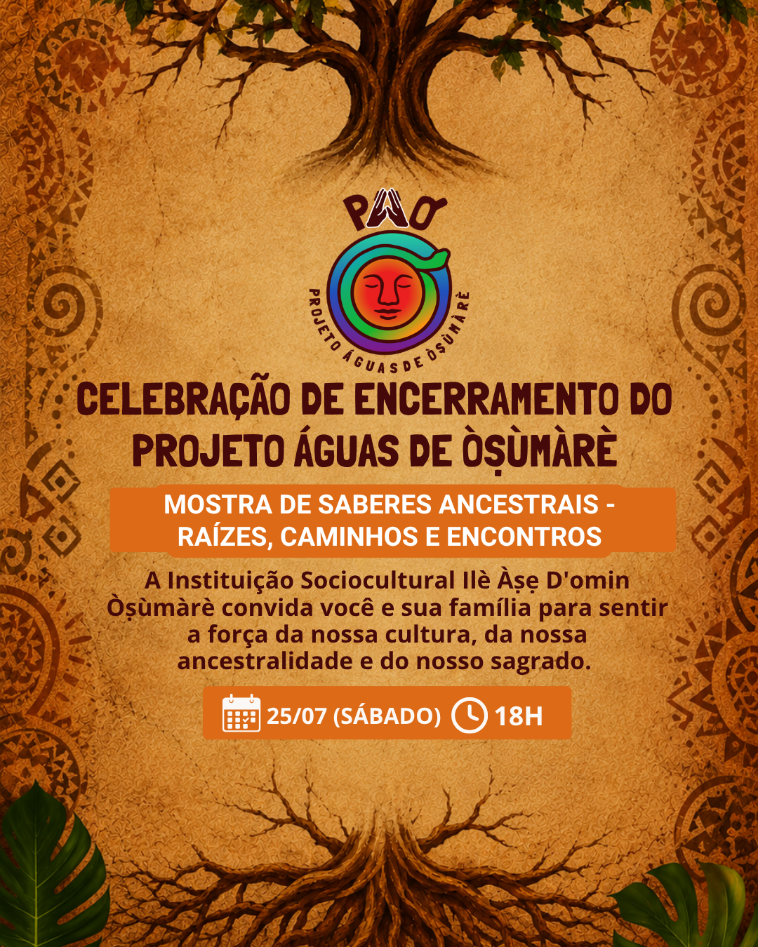 Pedro Leopoldo recebe mostra gratuita de culturas afro-brasileiras neste sábado
