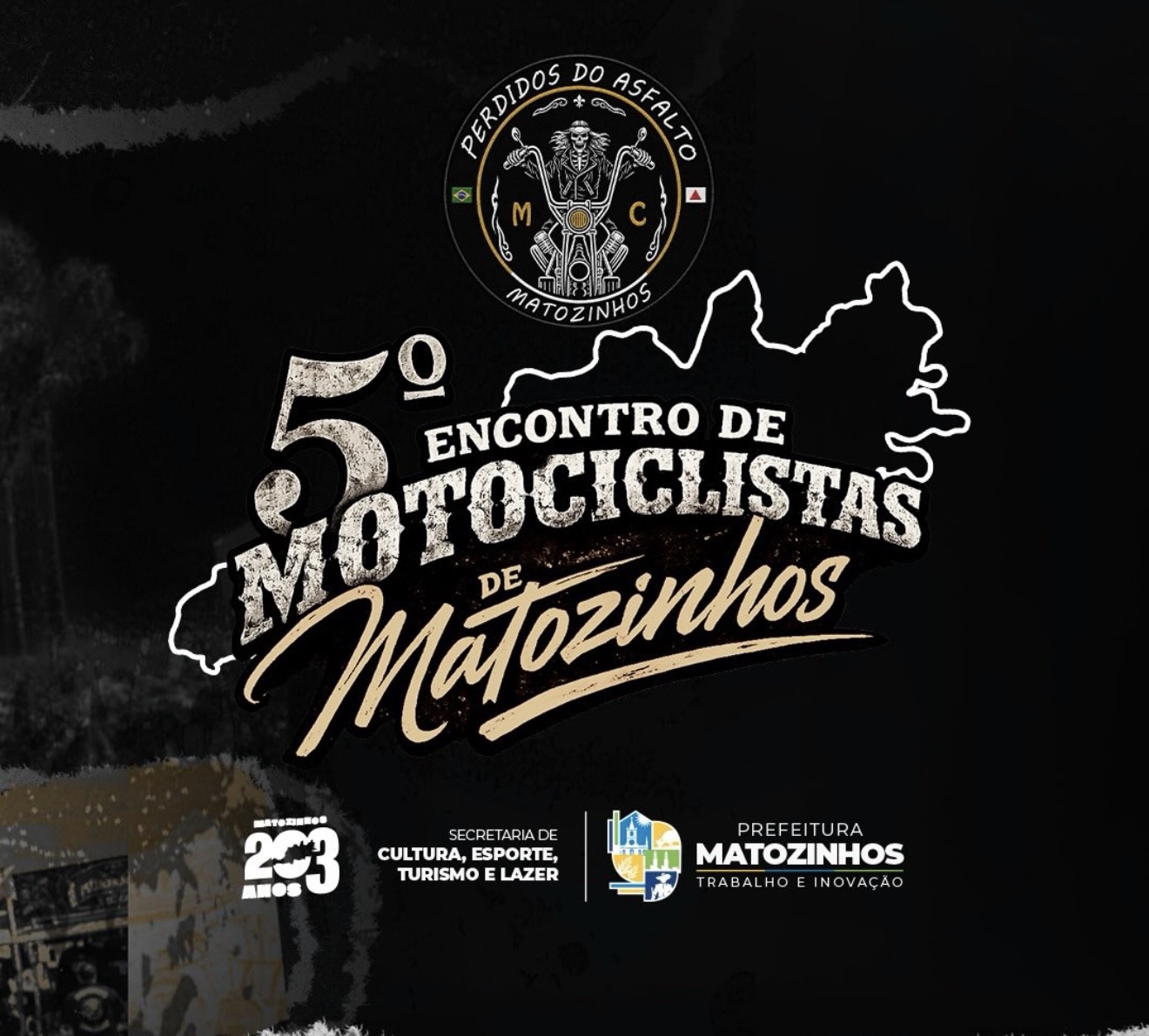 5º Encontro de Motociclistas de Matozinhos já tem data marcada; veja quando será