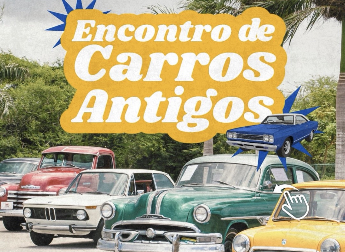 Encontro de carros antigos reúne atrações para toda a família em Pedro Leopoldo