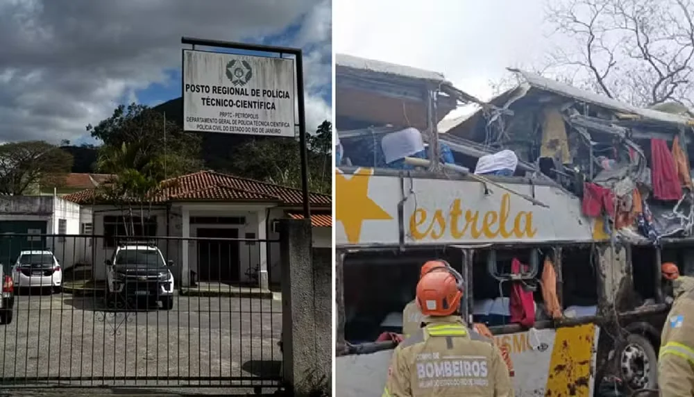 Ônibus tomba na Serra e deixa 10 mortos; grávida e criança estão entre vítimas