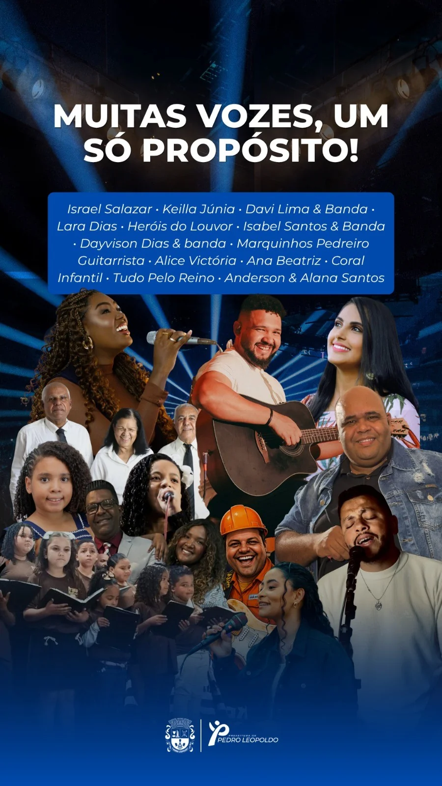 Marcha para Jesus reúne fé, música e comunhão em Pedro Leopoldo