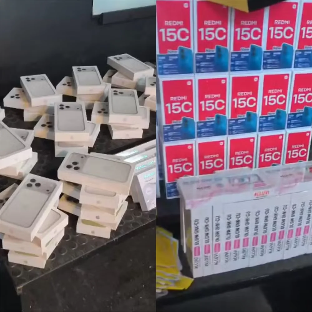 Dezenas de celulares e remédios para emagrecimento são apreendidos no centro de BH