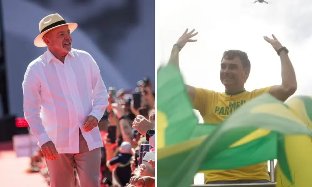Datafolha: Lula tem 37%, Flávio Bolsonaro 31% e Zema 10% em MG