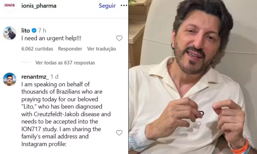 Brasileiros fazem mobilização por vaga experimental para Lito Sousa
