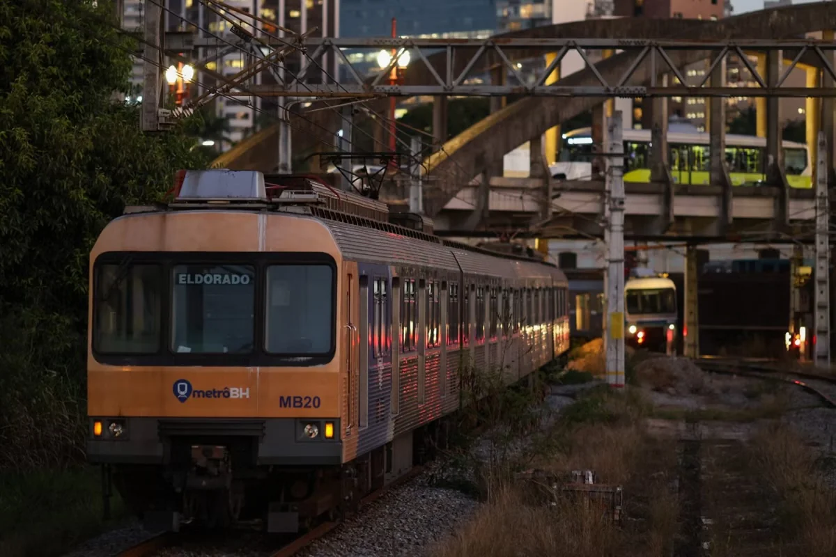 Metrô de BH terá intervalo maior entre trens nesta semana