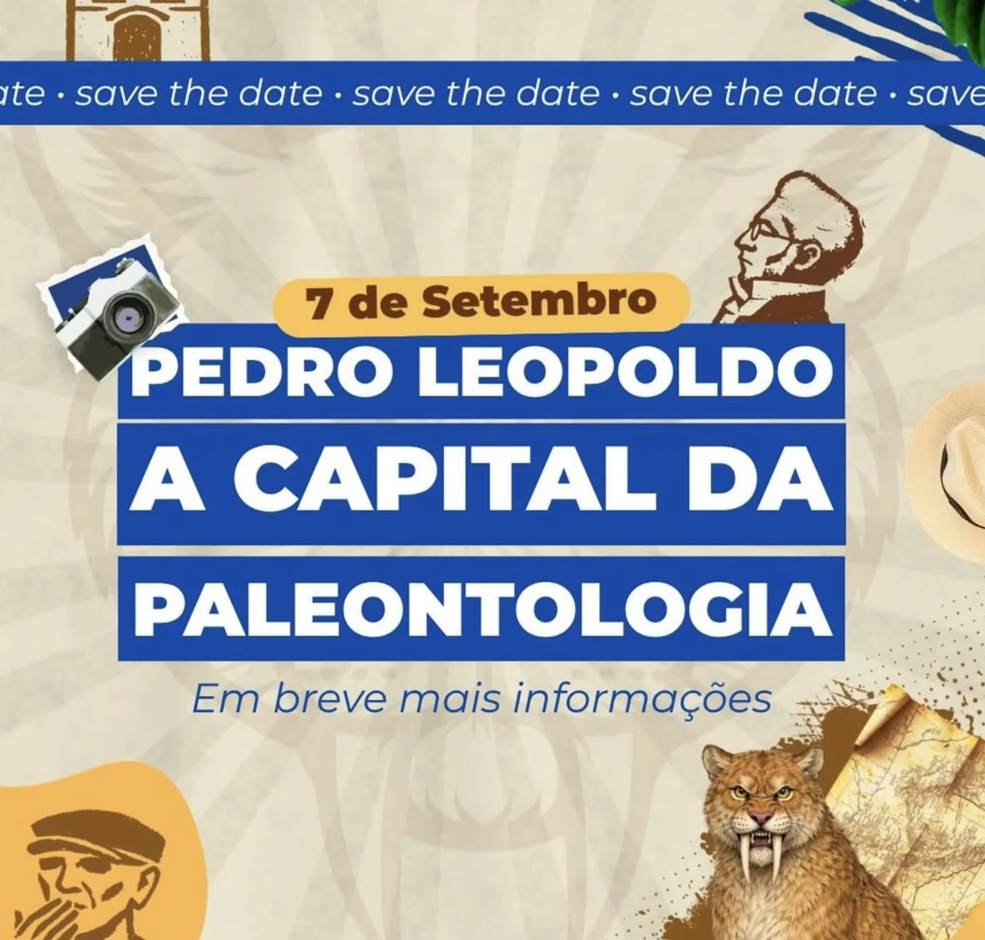 Pedro Leopoldo prepara 7 de Setembro com foco na paleontologia