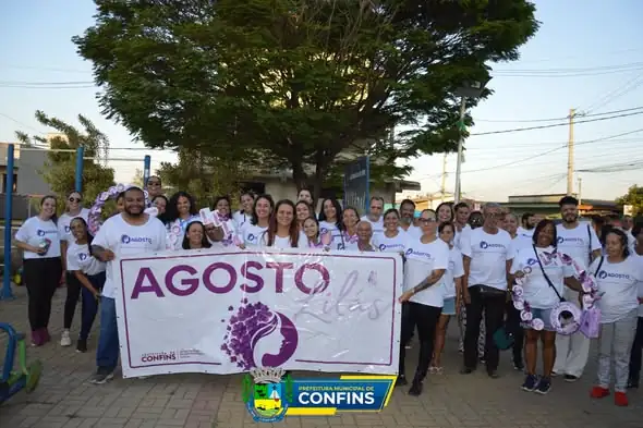 Confins reforça ações pelo fim da violência contra a mulher