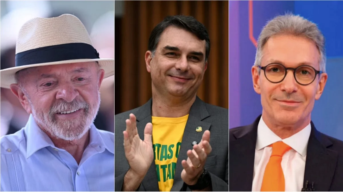 Em cenário de segundo turno, Lula empata tecnicamente com Flávio e Zema em MG