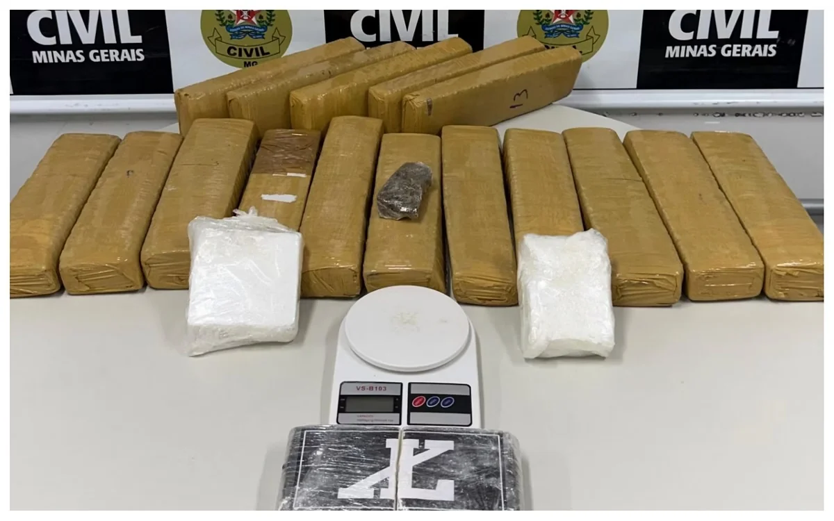Homem é preso com drogas escondidas em freezer em BH