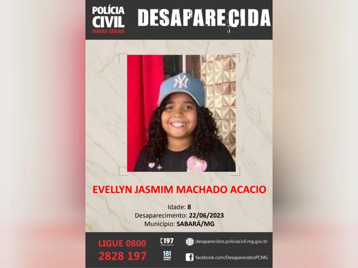 Quatro acusados viram réus pela morte de Evellyn Jasmin