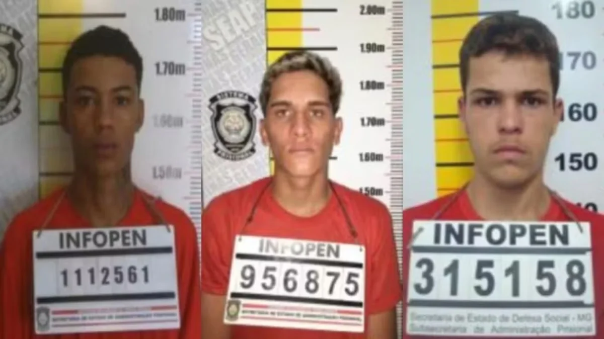 Um mês após fuga, três detentos continuam foragidos em BH