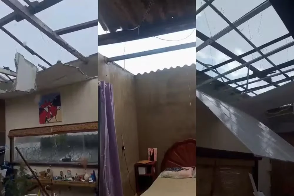 Chuva forte destelha casas e deixa 5 mil pessoas sem energia em BH