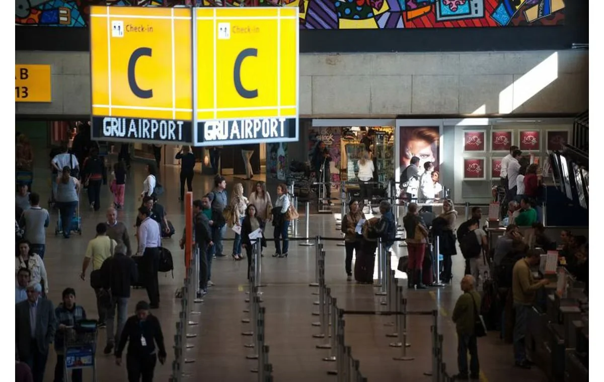 PF troca tiros com suspeitos durante operação no Aeroporto de Guarulhos