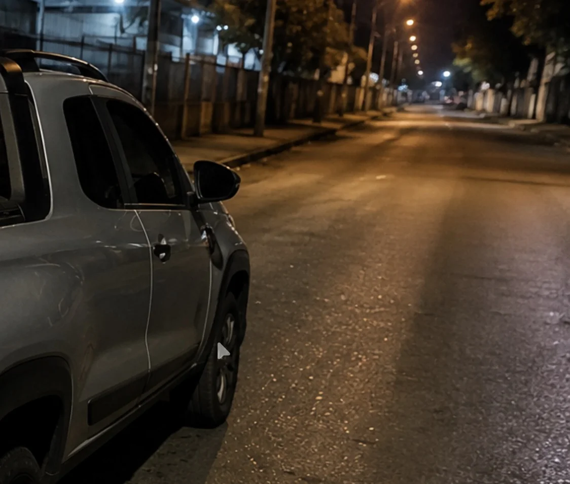 Fiat Strada é furtada em frente a empresa no Distrito Industrial de Matozinhos