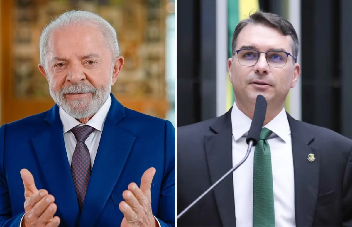 Nova pesquisa mostra Flávio Bolsonaro mais próximo de Lula na disputa presidencial