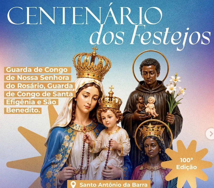 Festa da Guarda de Congo celebra 100 anos em Pedro Leopoldo
