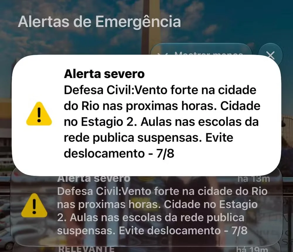 Defesa Civil ensina como receber alertas de emergência no celular