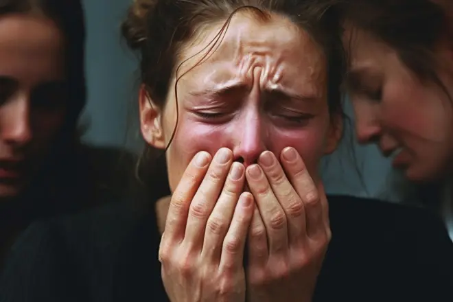 Chorar na frente de outras pessoas pode demonstrar força emocional