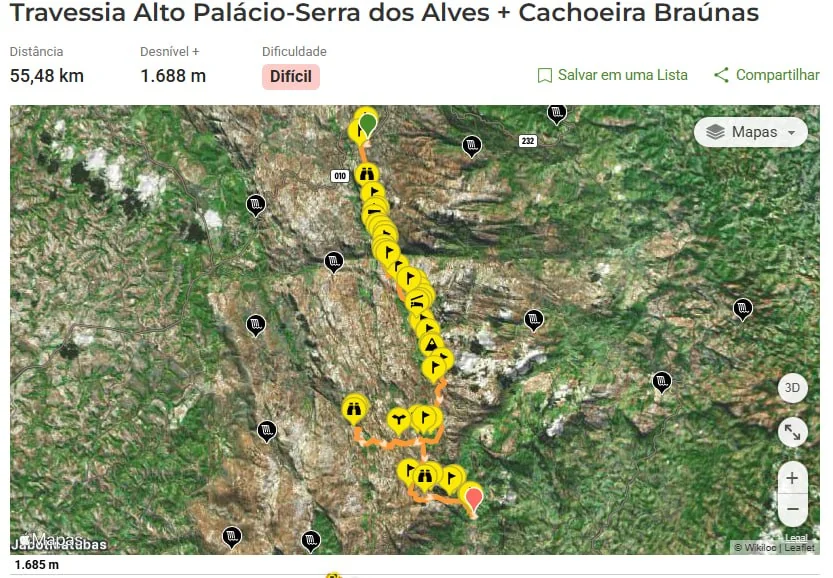 Homem desaparece durante trilha na Serra do Cipó