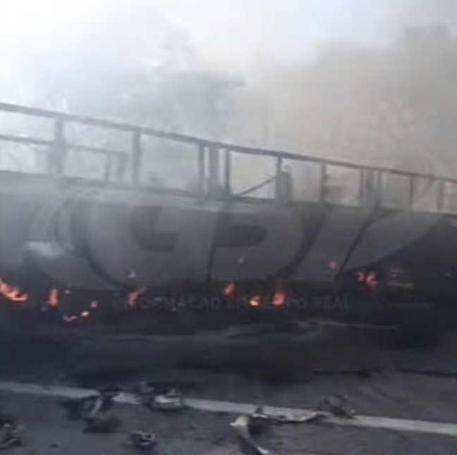 Motorista de carreta-tanque morto após acidente em Minas Gerais transportava carga de querosene