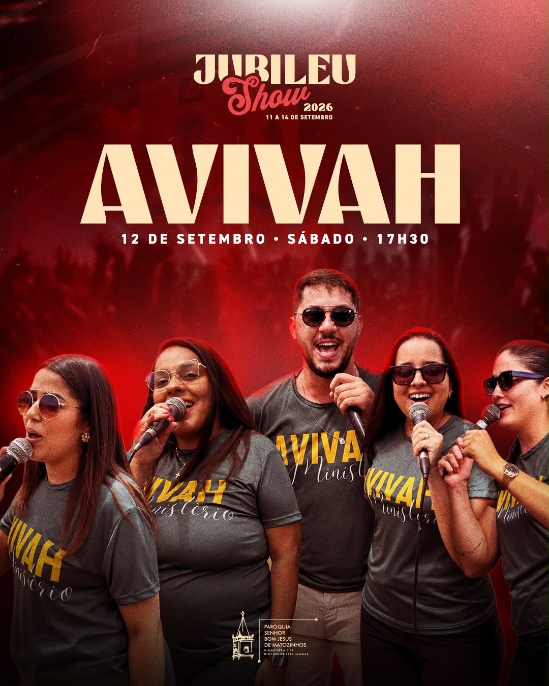 Ministério Avivah é confirmado no Jubileu Show 2026