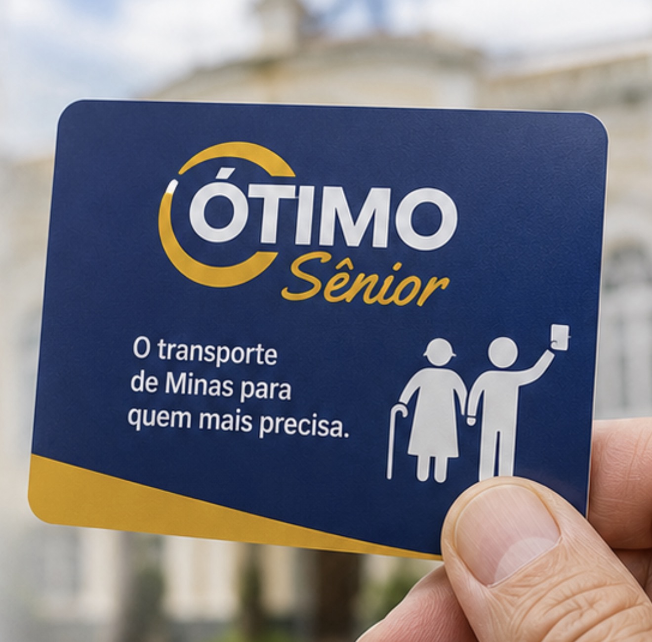 Cartão ÓTIMO Sênior será emitido em Pedro Leopoldo