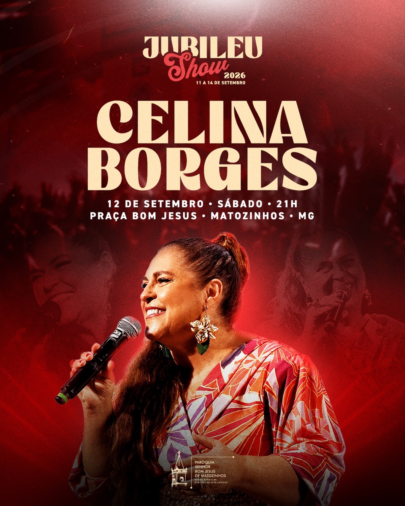Celina Borges é confirmada no Jubileu Show de Matozinhos