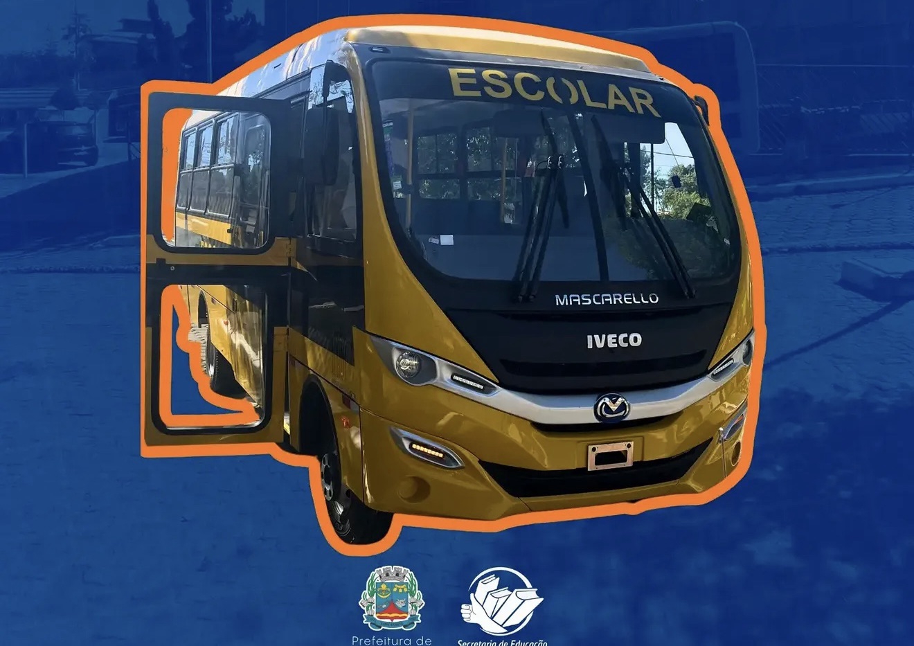 Capim Branco recebe novo ônibus para transporte escolar