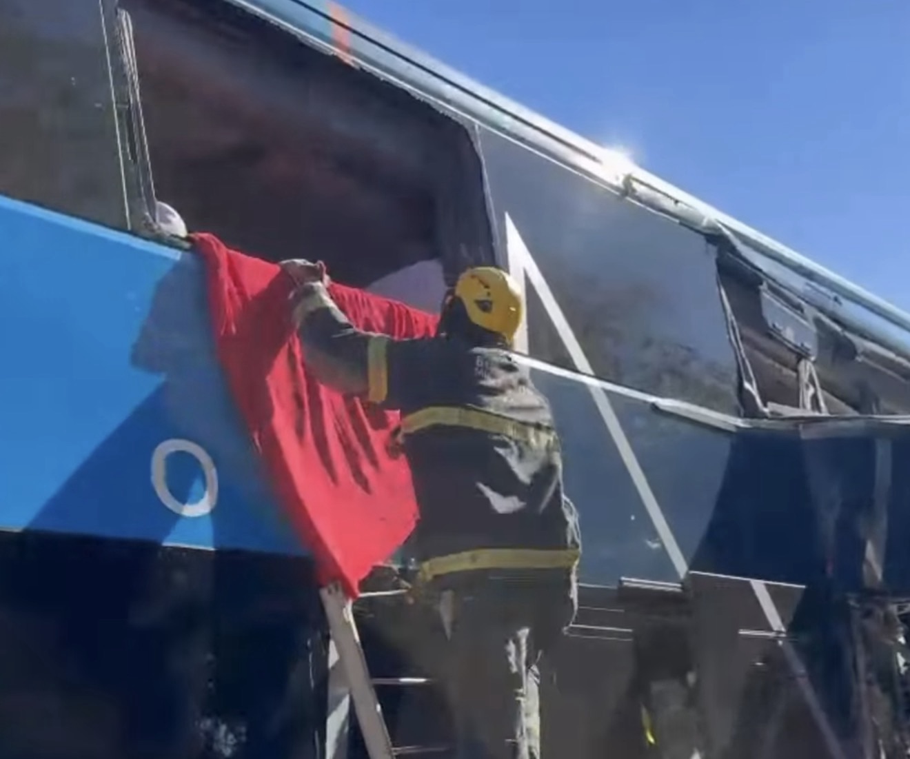 VÍDEO: Colisão entre ônibus e caminhão deixa dois mortos e mais de 20 feridos na BR-259