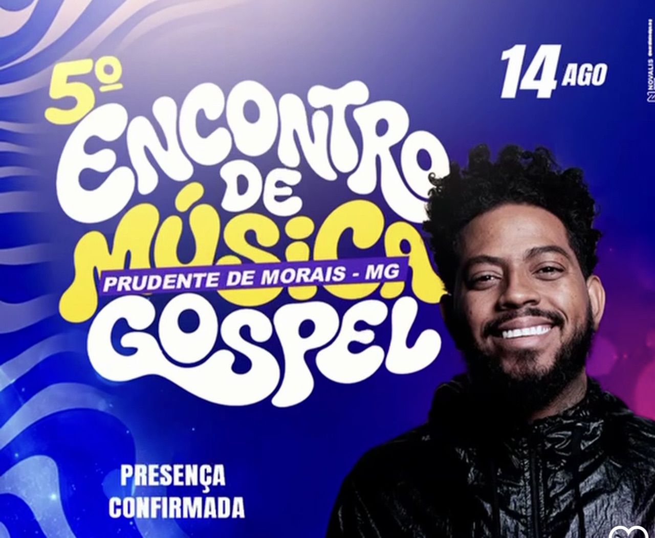 Prudente de Morais recebe encontro de música gospel com shows gratuitos