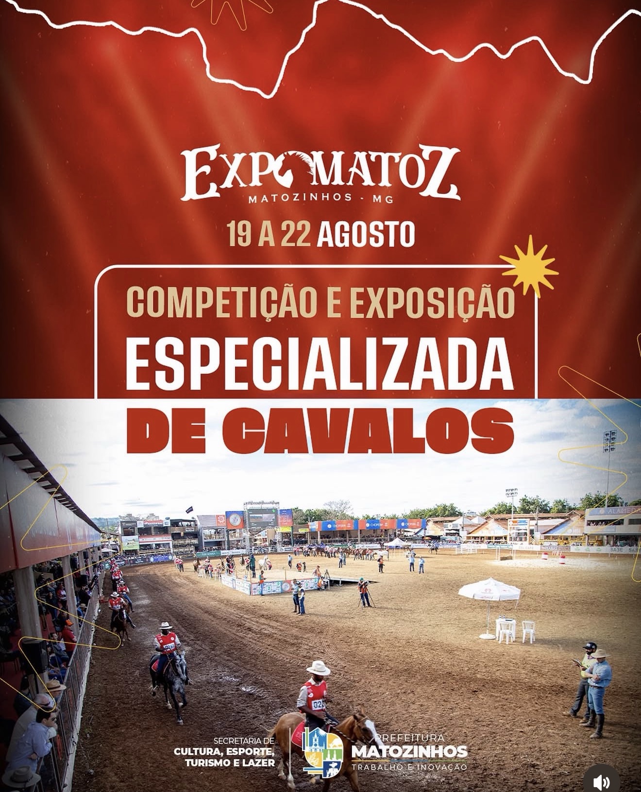 ExpoMatoz terá exposição especializada de cavalos em agosto