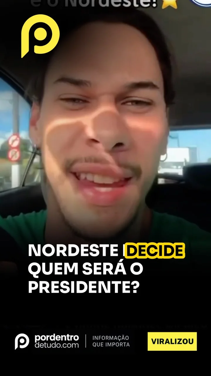 VÍDEO: Homem viraliza ao dizer que Nordeste decide eleição