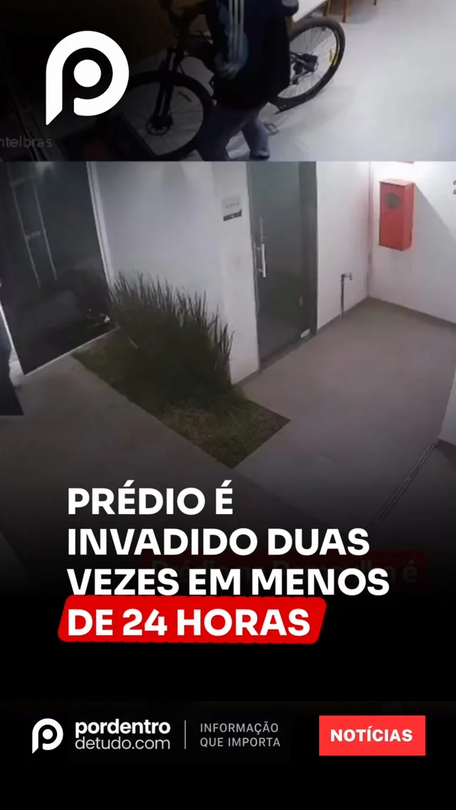 VÍDEO: Prédio é invadido duas vezes em menos de 24 horas e moradores ficam revoltados em BH
