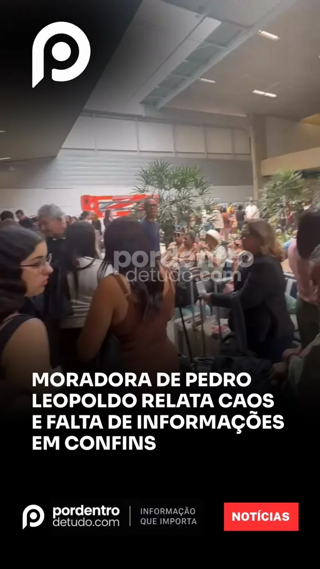 VÍDEO: Moradora de Pedro Leopoldo relata transtorno após cancelamentos em Confins