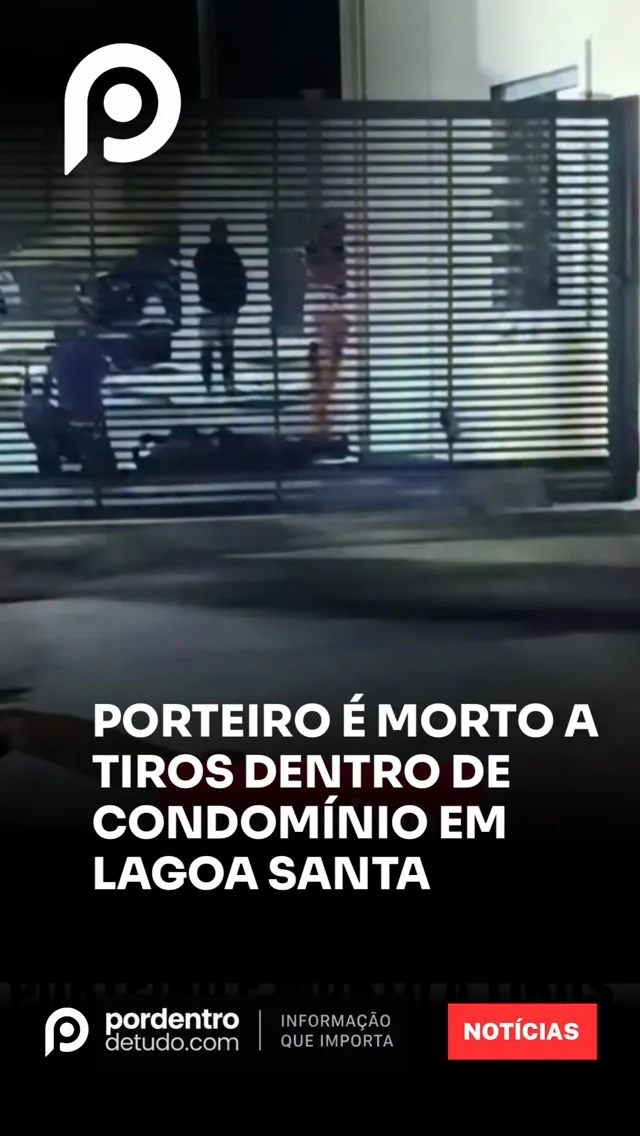 Porteiro é morto a tiros dentro de condomínio em Lagoa Santa