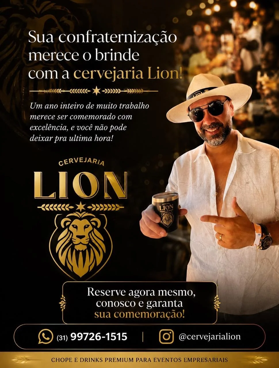 Cervejaria Lion aposta em chope premium para confraternizações e eventos