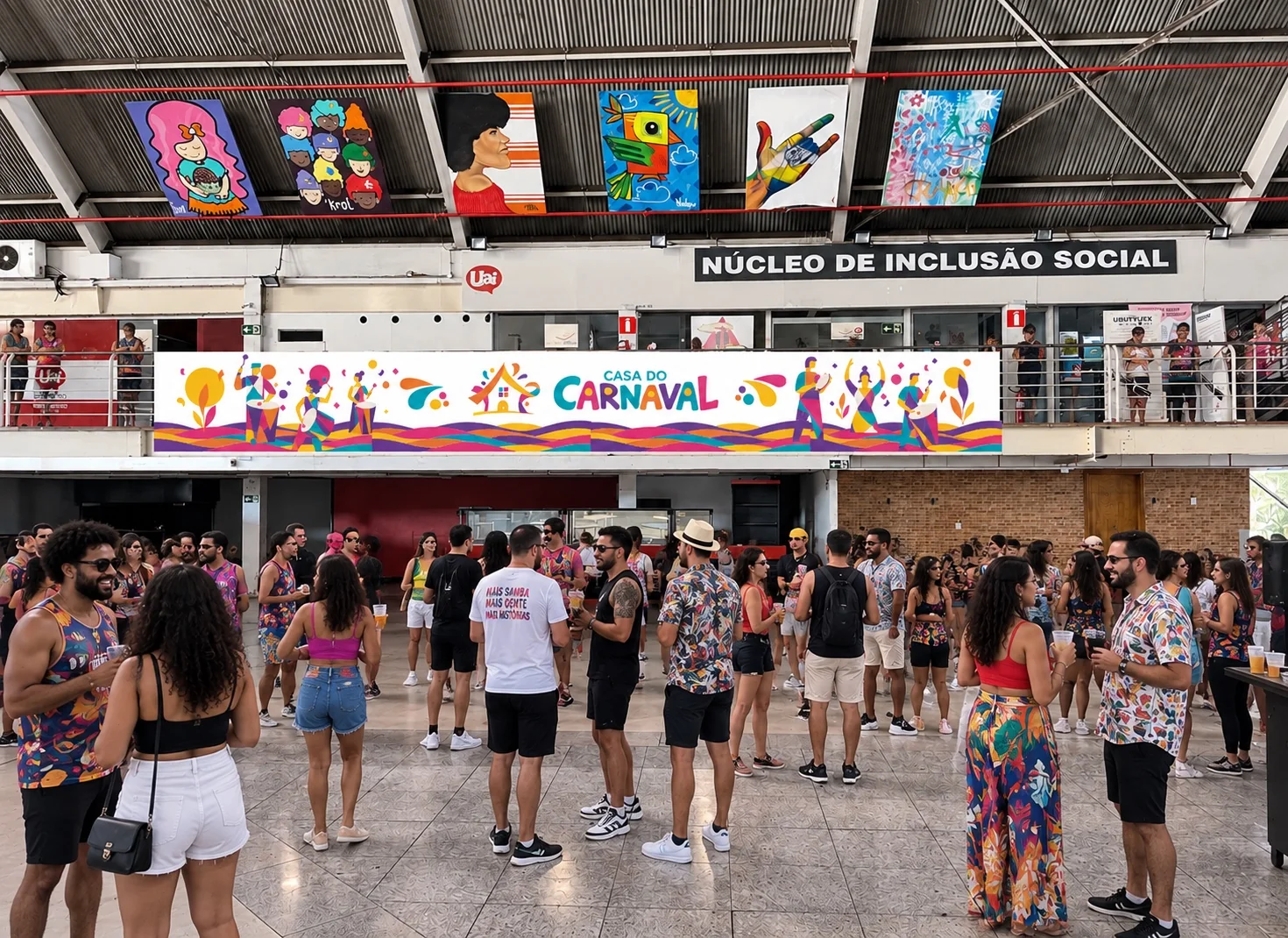 Casa do Carnaval chega a Belo Horizonte para suprir lacuna na folia da capital mineira