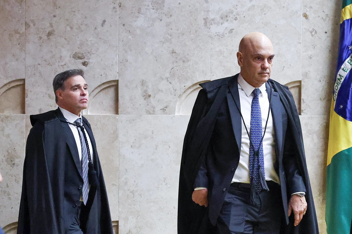 STF esfria tensão entre Moraes e Mendonça em sessão marcada pelo silêncio