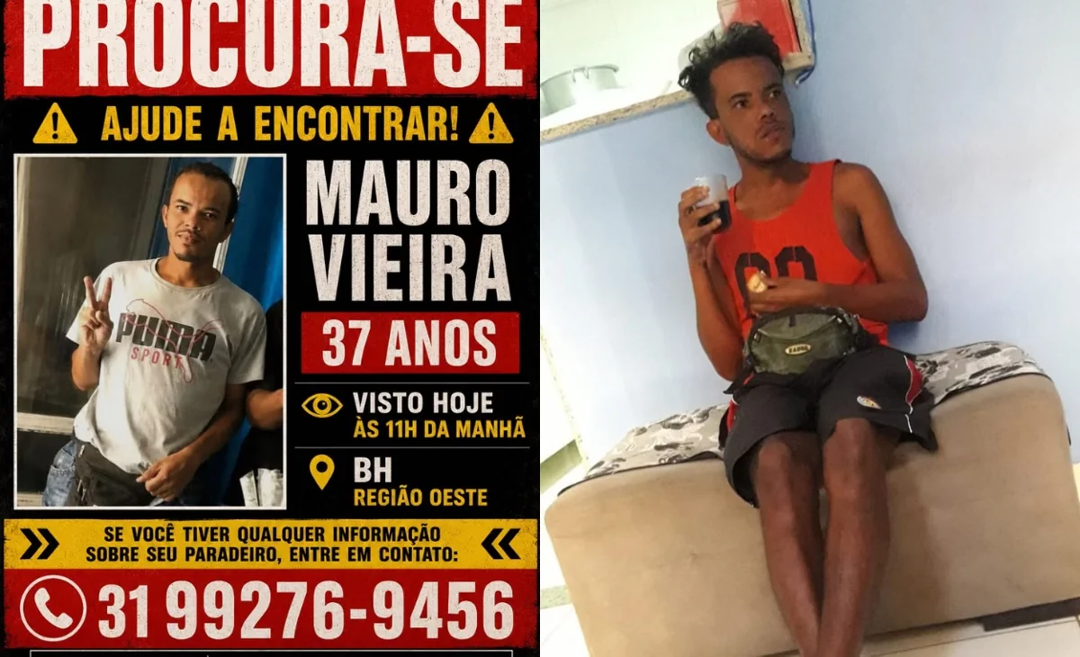 Homem com deficiência auditiva desaparece em BH e família pede ajuda