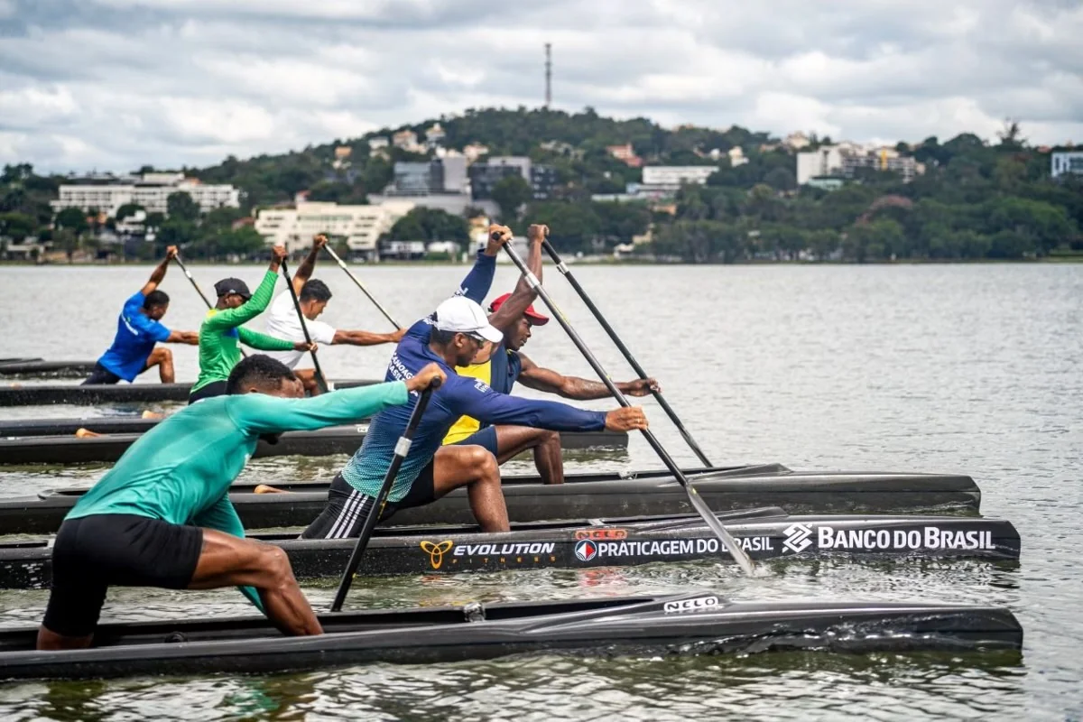 Brasileiro de Canoagem reúne medalhistas olímpicos em Lagoa Santa