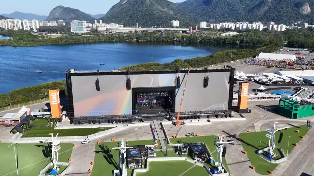 Palco Mundo ganha telão gigante e promete mudar a cada show