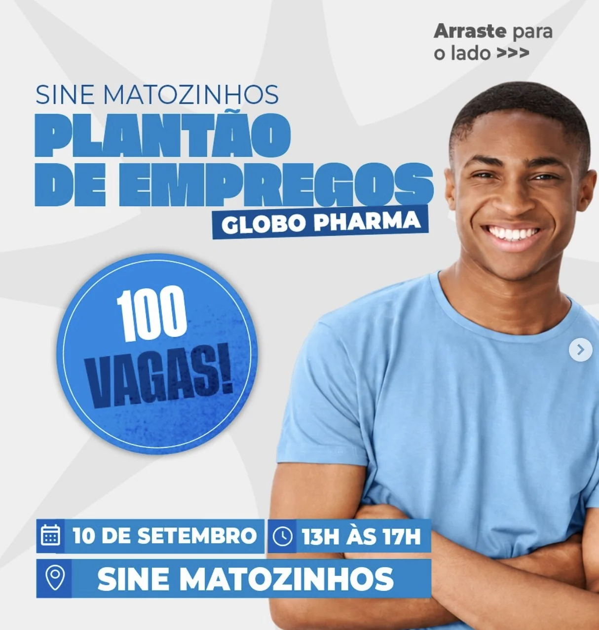 Sine de Matozinhos oferece 100 vagas de emprego