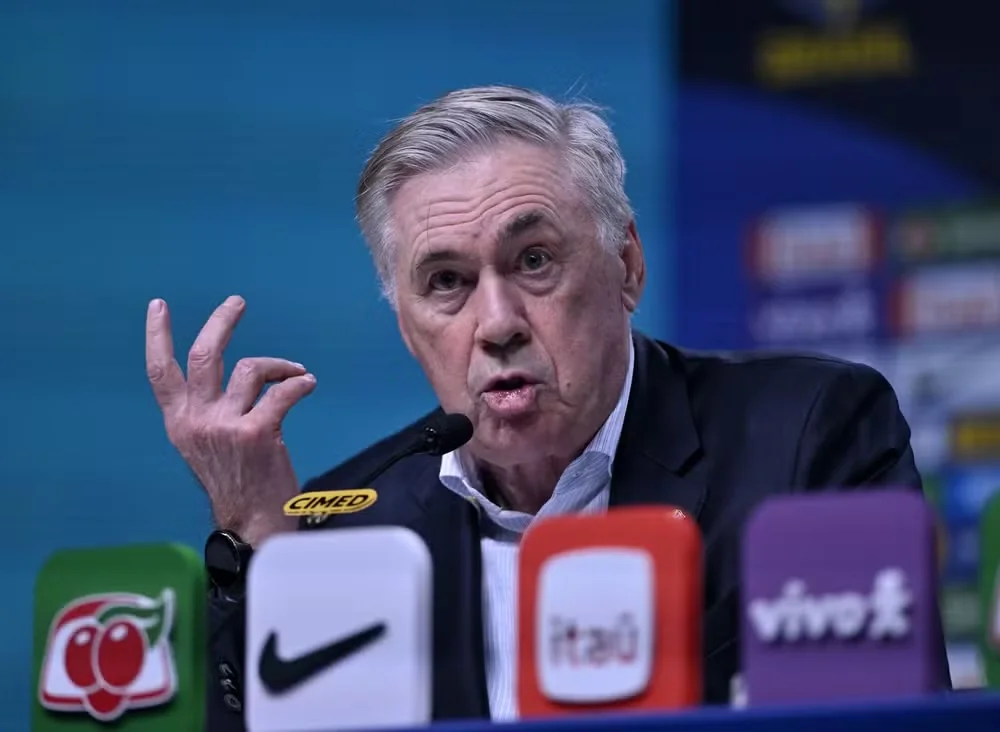 Ancelotti anuncia nova convocação da Seleção