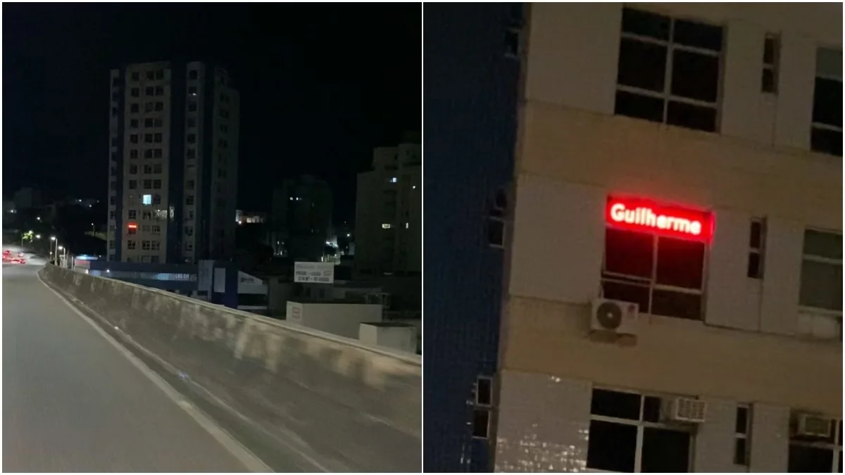 Letreiro famoso de BH muda de lugar no mesmo prédio